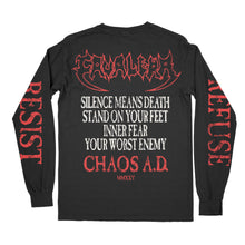Load image into Gallery viewer, Cavalera - Chaos A.D. Refuse Resist Long Sleeve