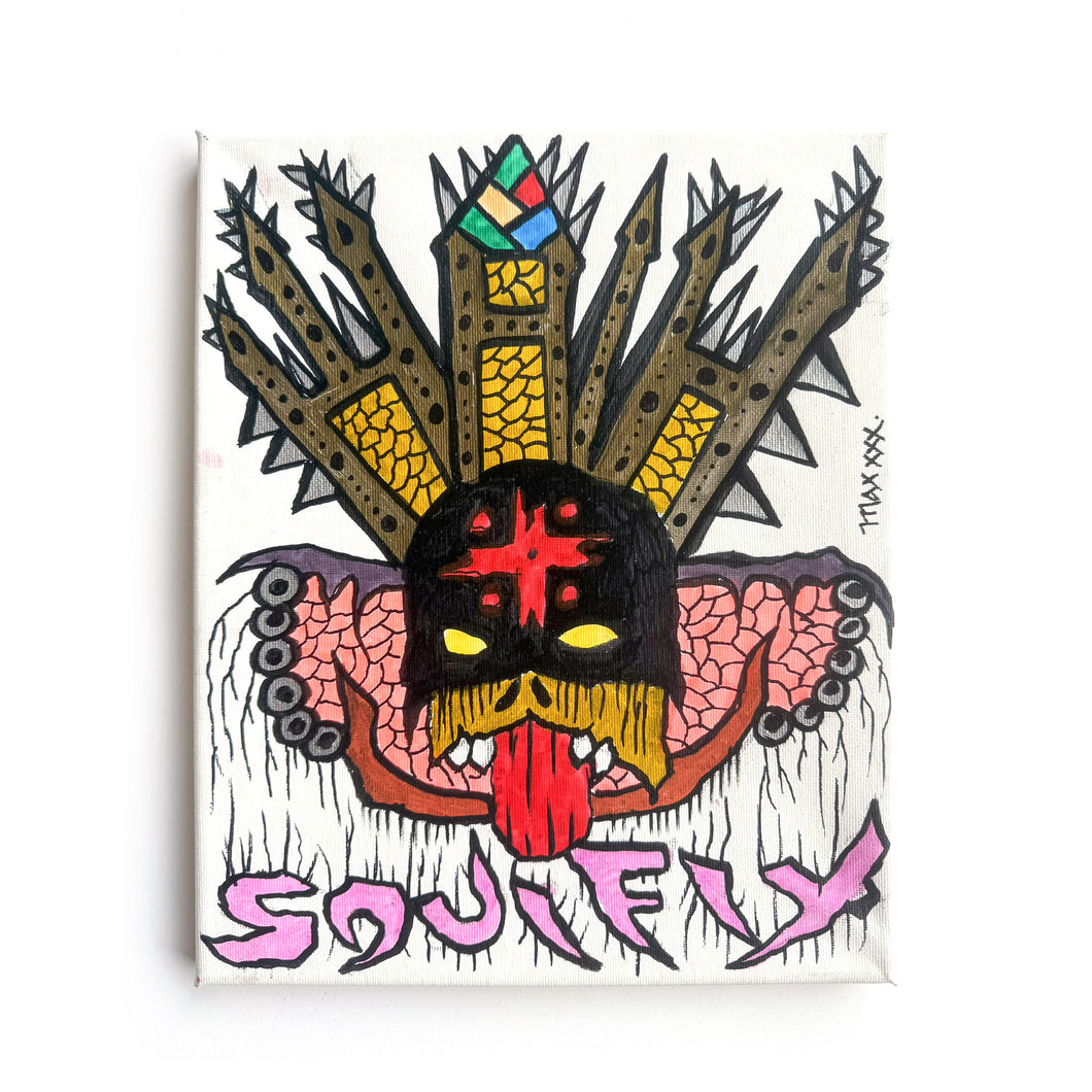 Max Cavalera Art - Soulfly Canvas (12