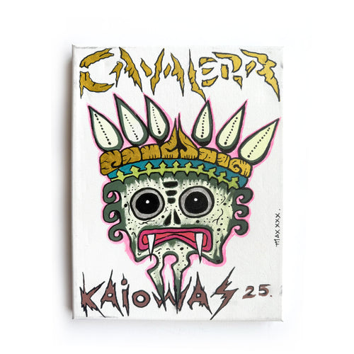 Max Cavalera Art - Kiowas Canvas (12