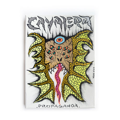 Max Cavalera Art - Propaganda Canvas (12