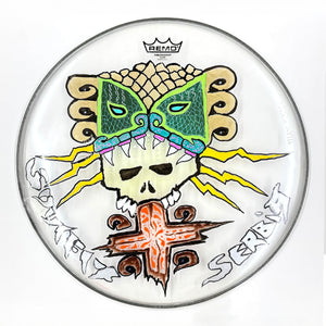 Max Cavalera Pop Art - 18" Drumhead - Official