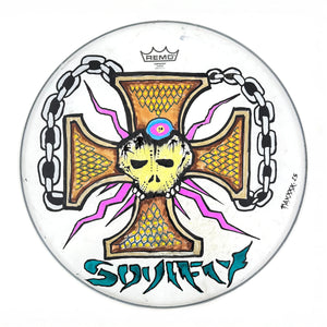 Max Cavalera Pop Art - 18" Drumhead - Official