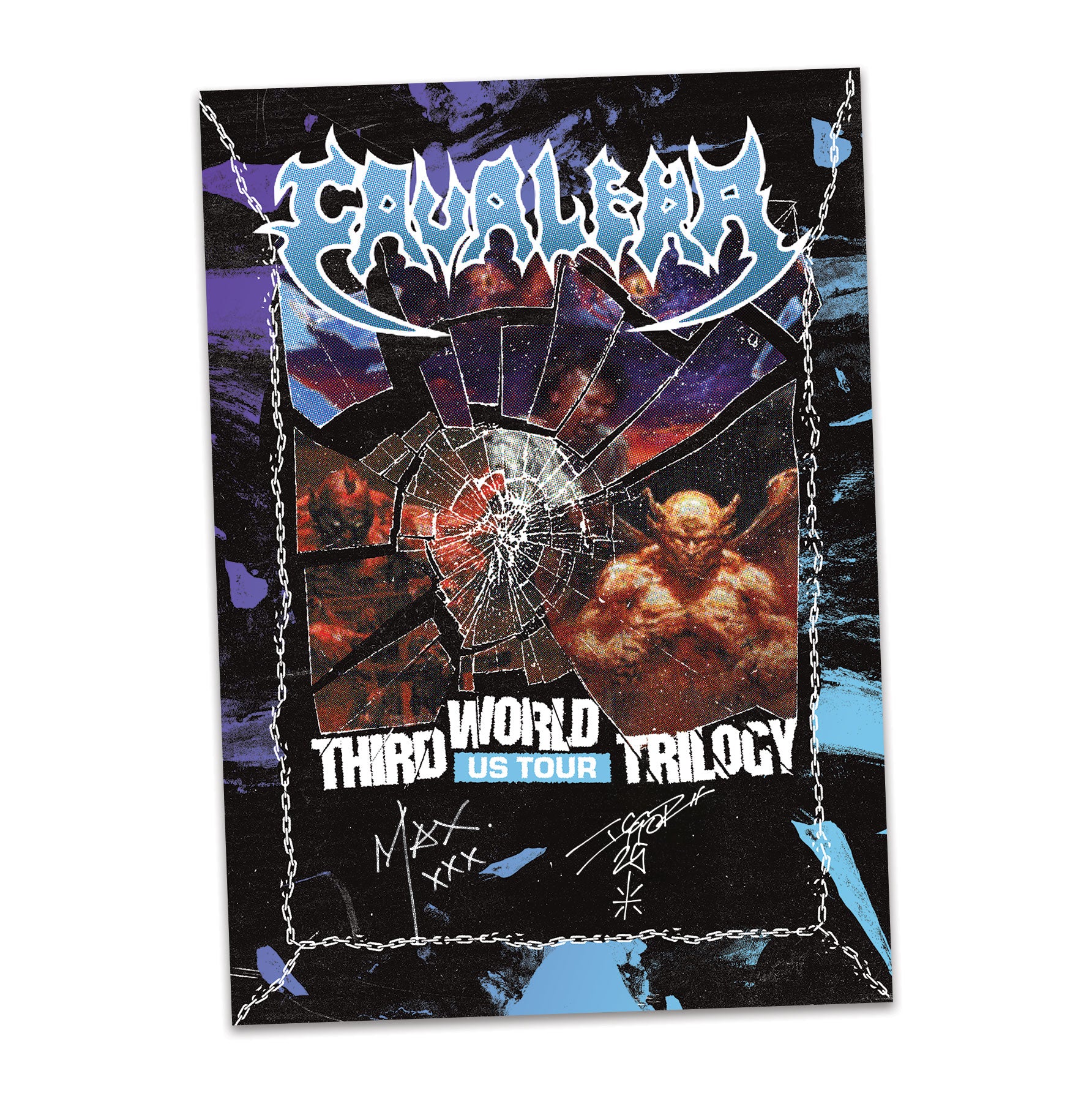Signed Max & Iggor Cavalera Print (11