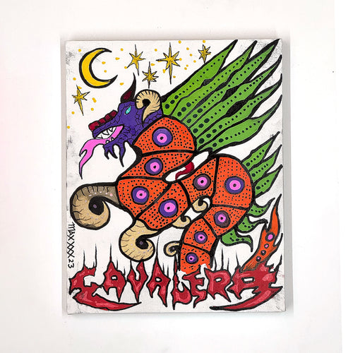 Max Cavalera Art - Morbid Devastation - Canvas 9.5