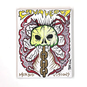 Max Cavalera Art - Morbid Devastation - Canvas 8" x 10"