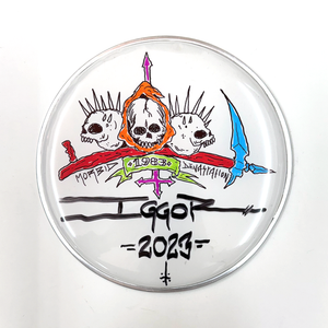 Iggor Cavalera Art - 2023 Morbid Devastation - Drumhead
