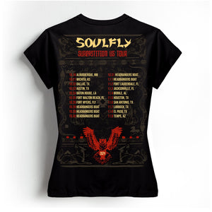 Soulfly - Girly US Tour Date Shirt 2024