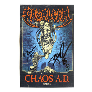 Cavalera - Signed Chaos A.D. Print (11