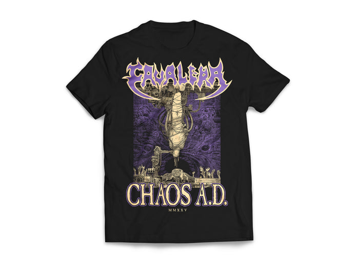Cavalera - Chaos A.D. 2025 Tour Date Shirt