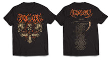 Load image into Gallery viewer, Beneath Arise - 2022 US Tour Date Shirt (Black)