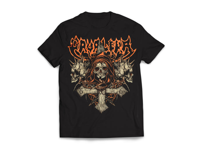 Beneath Arise - 2022 US Tour Date Shirt (Black)