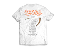 Load image into Gallery viewer, Beneath Arise - 2022 US Tour Date Shirt (White)