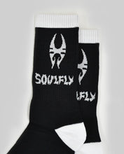 Load image into Gallery viewer, Soulfly Black and White Socks