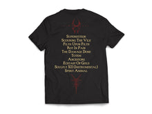 Load image into Gallery viewer, Soulfly - Totem Track List Shirt + Signed Max 8&quot;x5&quot; Card