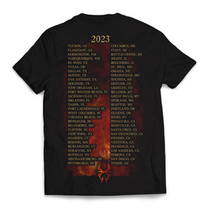 Soulfly - Gas Mask 2023 Tour Date Shirt