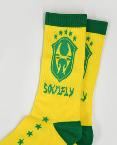 Soulfly - Socks (Green/Yellow)
