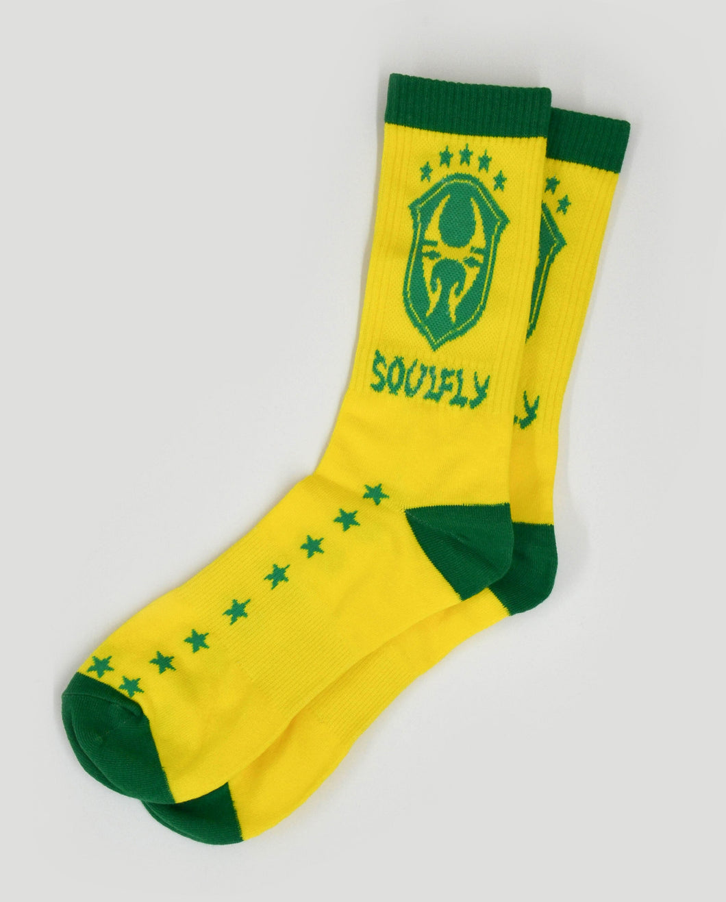 Soulfly - Socks (Green/Yellow)