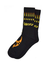 Load image into Gallery viewer, Soulfly Black Bullet Belt Socks