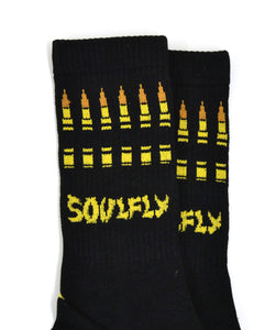 Soulfly Black Bullet Belt Socks