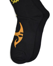 Load image into Gallery viewer, Soulfly Black Bullet Belt Socks